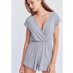 urban outfitters ribbed romper